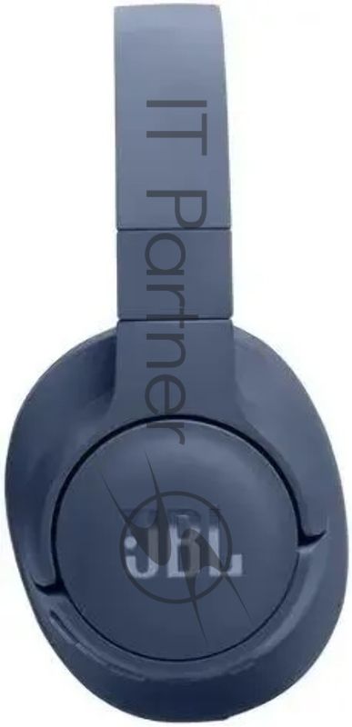 Беспроводные/проводные наушники JBL Tune 720BT синий, полноразмерные, Bluetooth + проводной, до 76 ч.