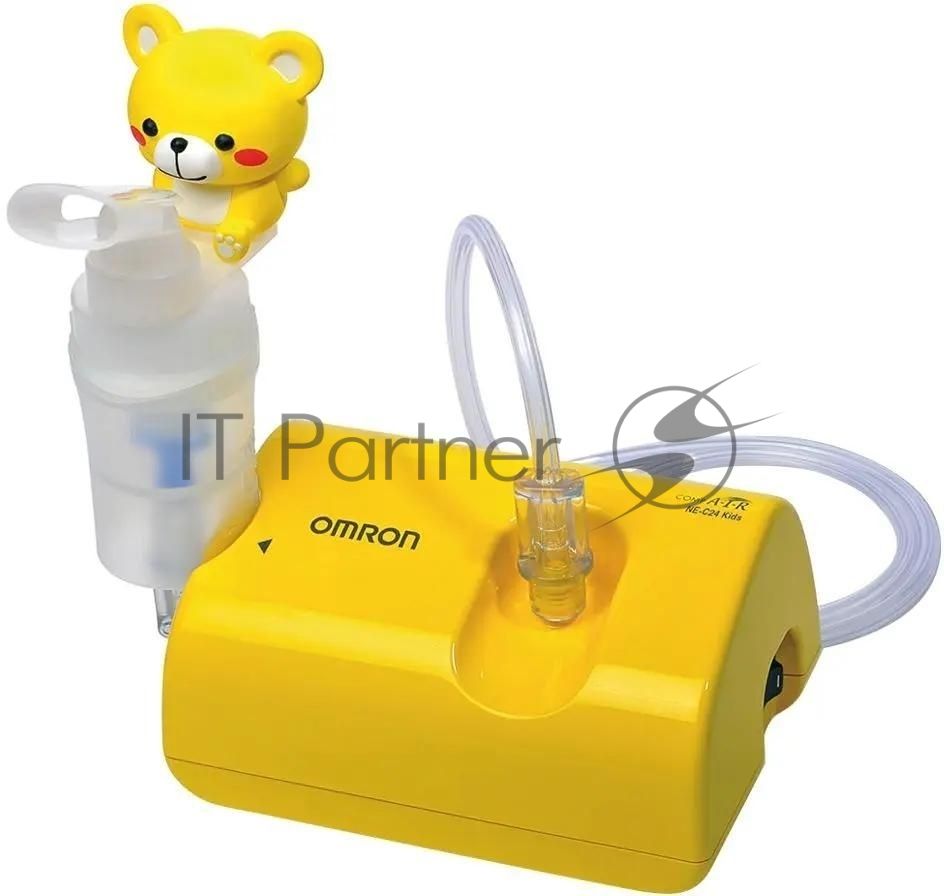Ингалятор OMRON NE-C24 Kids компрессорный, детский, желтый