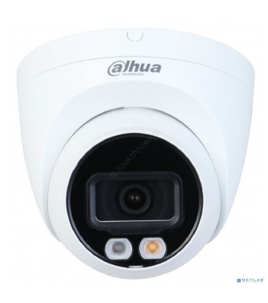 Видеокамера уличная купольная Dahua DH-IPC-HDW2249TP-S-IL-0280B 2Мп 1/2.7” CMOS объектив 2.8мм