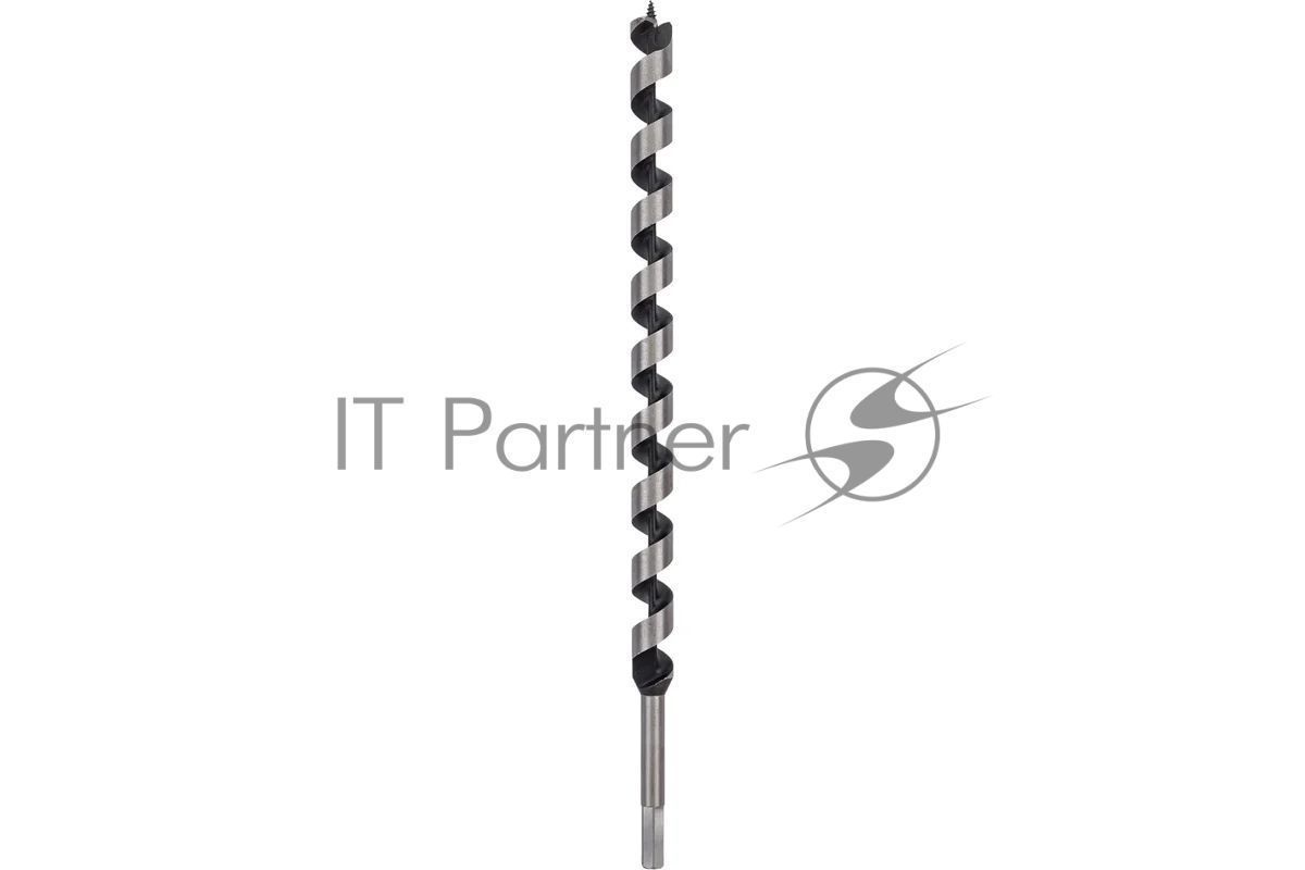 Сверло по дереву, спираль Левиса, HEX хвостовик, URAGAN 29465-450-22, d=22 х 450мм [29465-450-22]