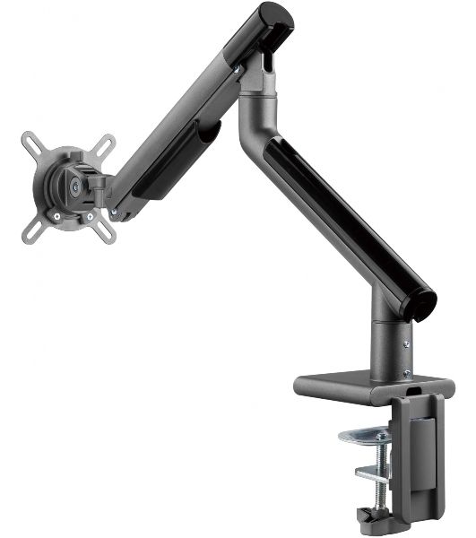 Кронштейн для мониторов Ultramounts UM713B черный 17"-32" макс.9кг крепление к столешнице поворот и наклон
