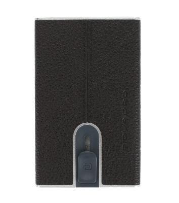 Картхолдер Piquadro Black Square PP4825B3R/TM коричневый, натуральная кожа