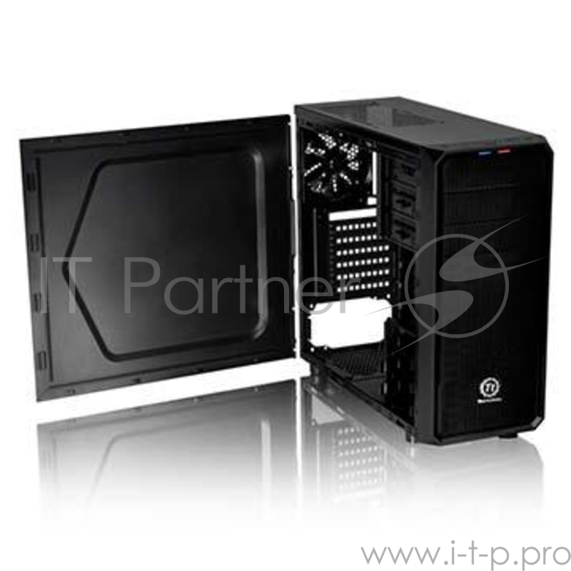 Компьютерный корпус Thermaltake Versa H25 черный без БП ATX 4x120mm 1xUSB2.0 1xUSB3.0 audio bott PSU