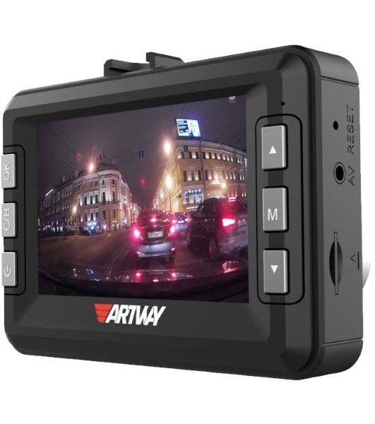 Видеорегистратор Artway MD-105, 2304x1296, 2.4", GPS, G-сенсор, GPS-информатор