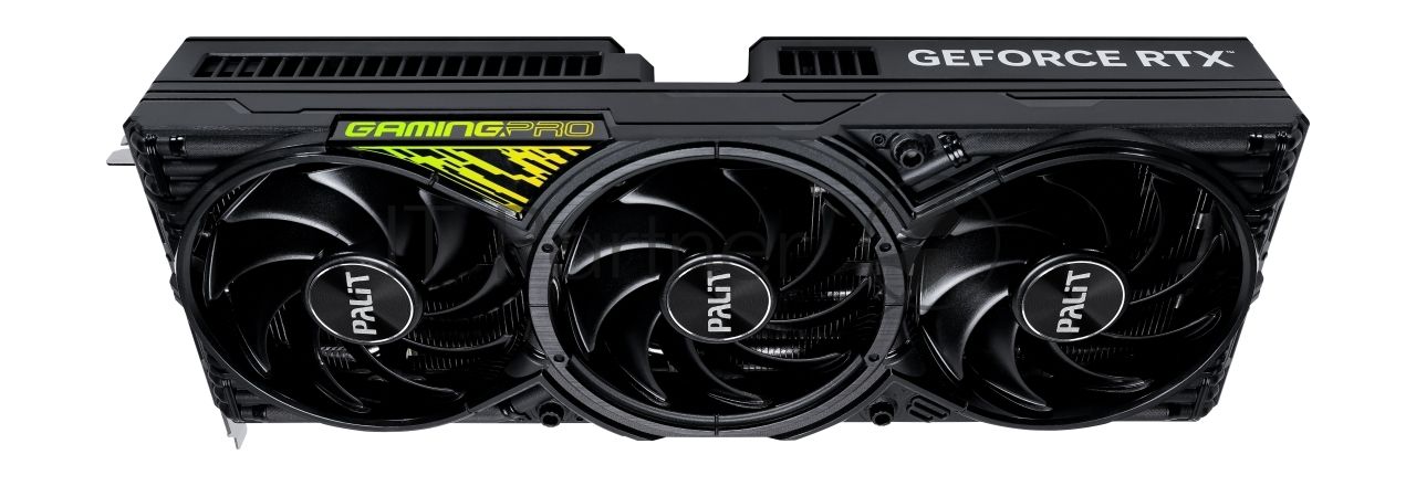Видеокарта Palit GeForce RTX 5080 GamingPro V1, 16 GB GDDR7, 256 bit, 3xDisplayPort, HDMI, GPU 2617 MHz