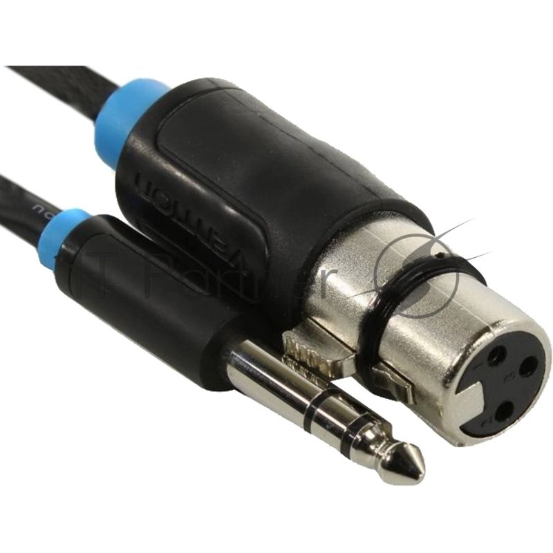 Кабель Vention аудио Jack 6.5 M/XLR F - 3м