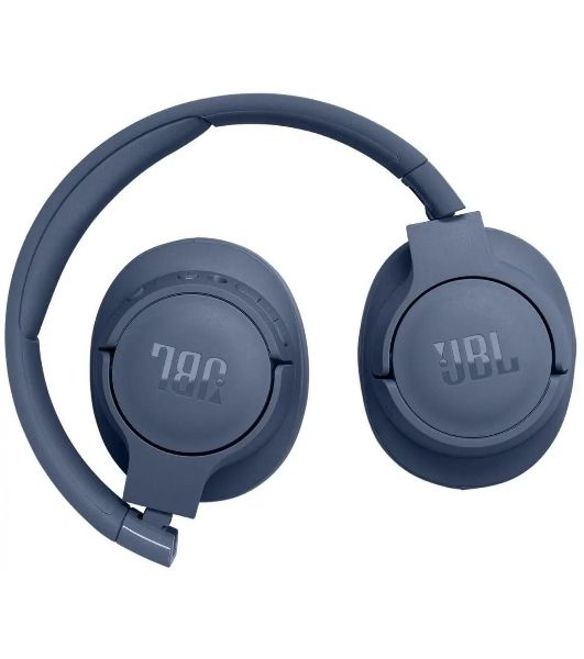 Беспроводные/проводные наушники JBL Tune 770NC синий, полноразмерные, Bluetooth + проводной, активное шумоподавление, до 70 ч