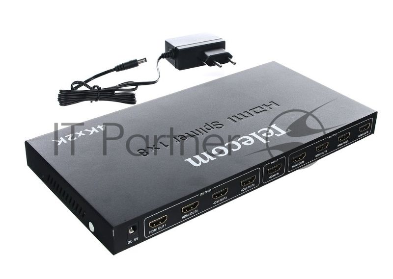 Разветвитель Telecom HDMI 1=>8 4k@30 HZ TTS7010