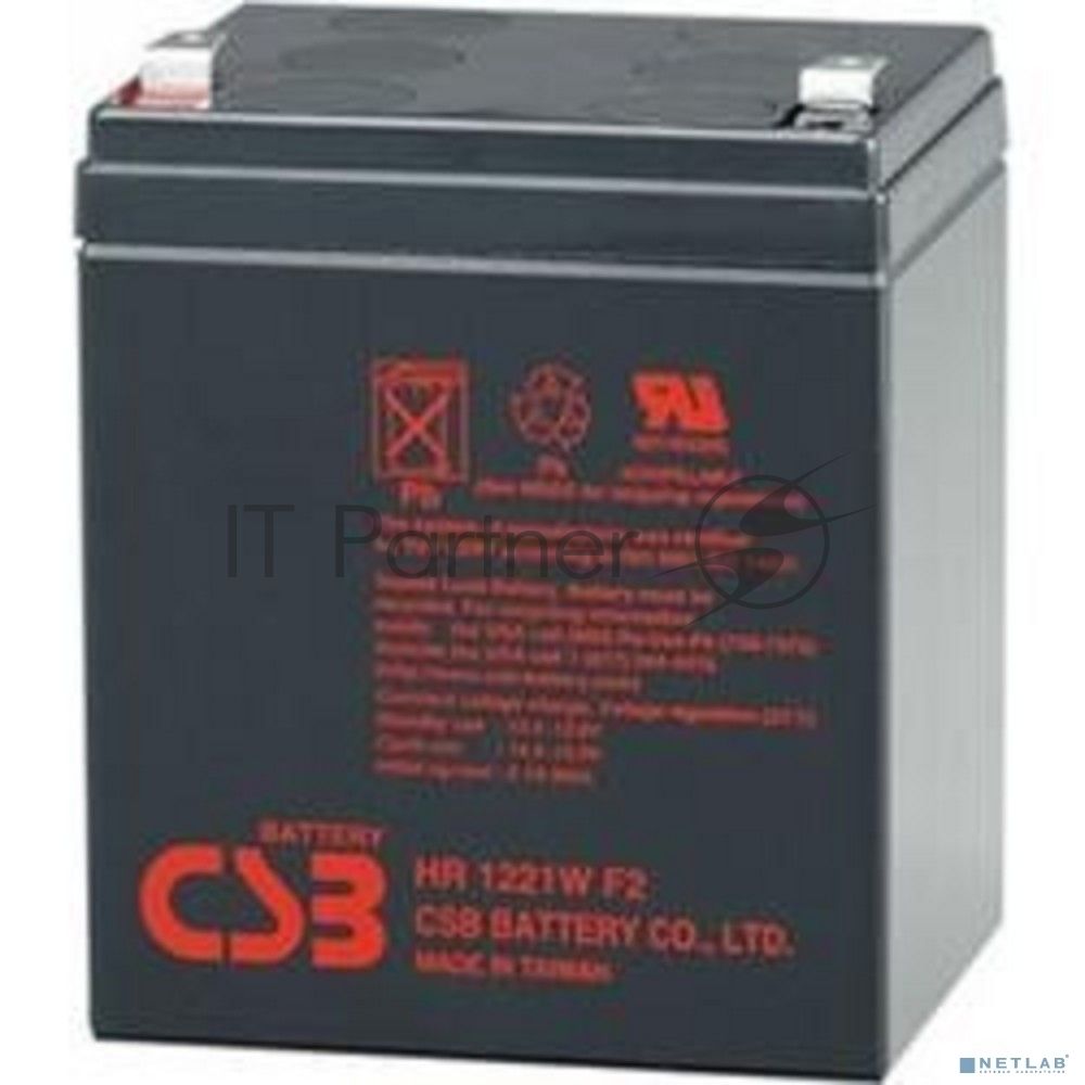 Батарея CSB HR 1221W (12V, 5Ah) F2