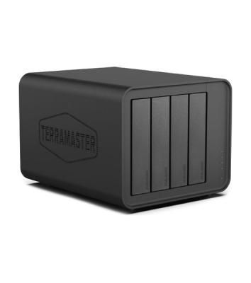 Сетевое хранилище TerraMaster F4-424 Pro tower NAS 8C 3,8Ghz/32Gb/TRAID,JBOD,RAID0,1,10,5,6/up to 4 HS SATA(3,5' or 2,5')/2xM.2 2280 NVMe/2xUSB3.2 /HDMI/2x2,5GbE RJ-45/iSCSI/1xPS/1YW