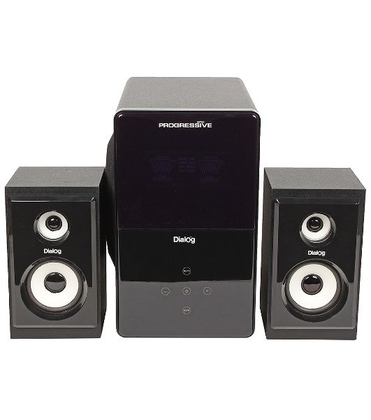 Акустическая система Dialog Progressive AP-220 черный 2.1, 30W+2*12W RMS, USB+SD reader