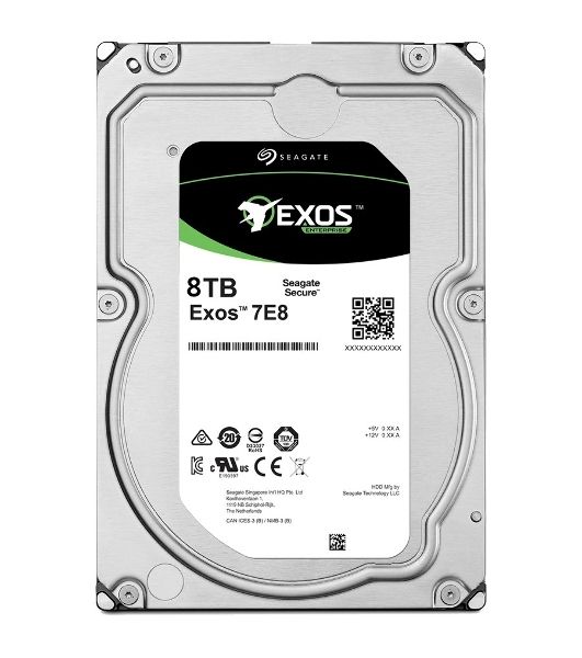 Жесткий диск HDD Seagate Exos 7E8 8Tb 7200rpm SAS 256Mb 3.5"