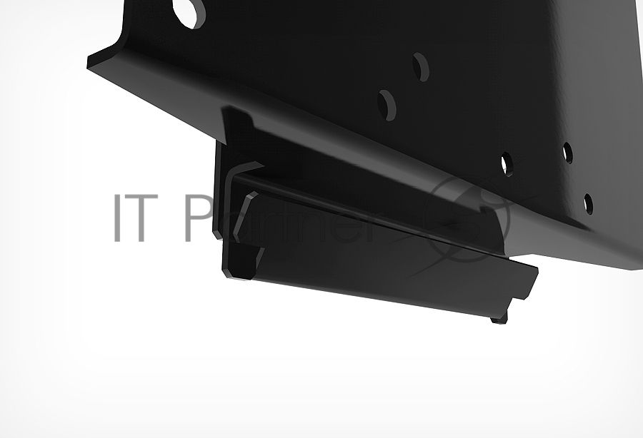 Кронштейн для телевизора Holder LCDS-5061 черный 19"-32" макс.30кг настенный наклон