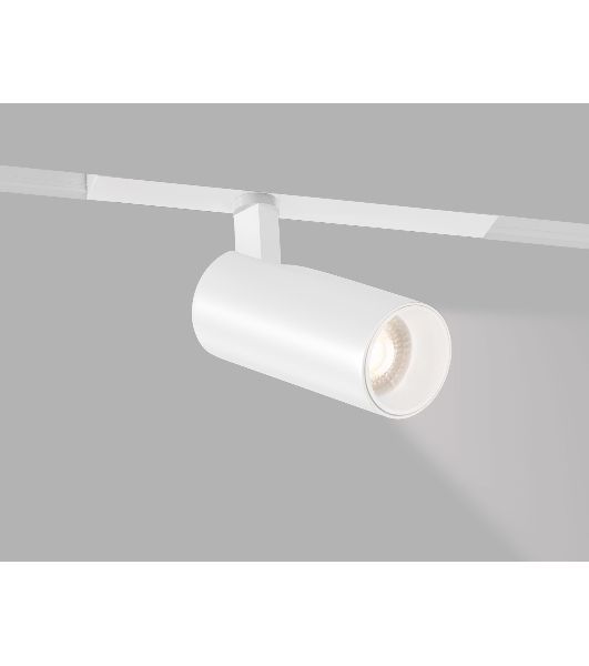 Трековый акцентный светильник Ambrella light GL8010 WH белый IP20 18W 3000-6000K 220V 24° D60*135