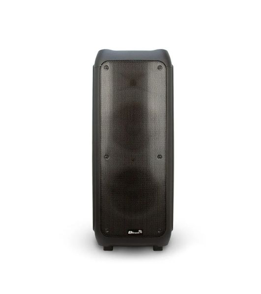 Колонка Eltronic 10" динамик 2шт/10" с TWS 100 Вт черный