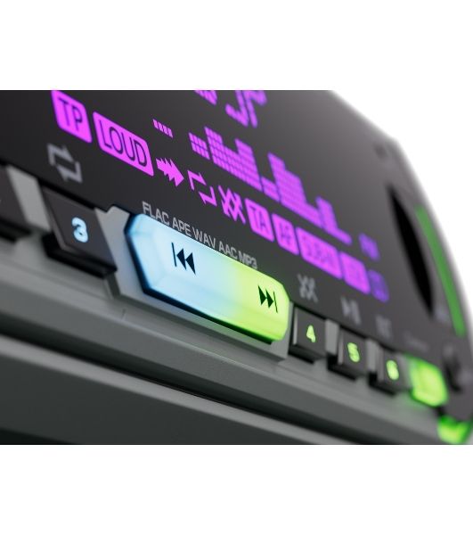 Автомагнитола AURA INDIGO-878DSP, 1 DIN, Bluetooth, USB Type-A, пульт ДУ