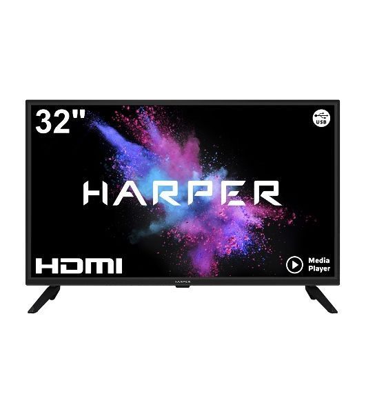 Телевизор Harper 32" 32R470T черный LED HD 60Hz