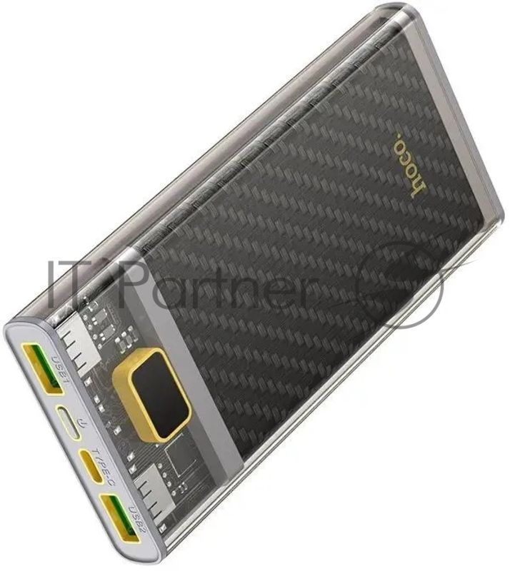 Портативный аккумулятор Hoco J103 Discovery edition 10000mAh QC/PD 22.5W 5A 2xUSB-A/USB-C серый (J103 DISCOVERY EDITION GRAY)