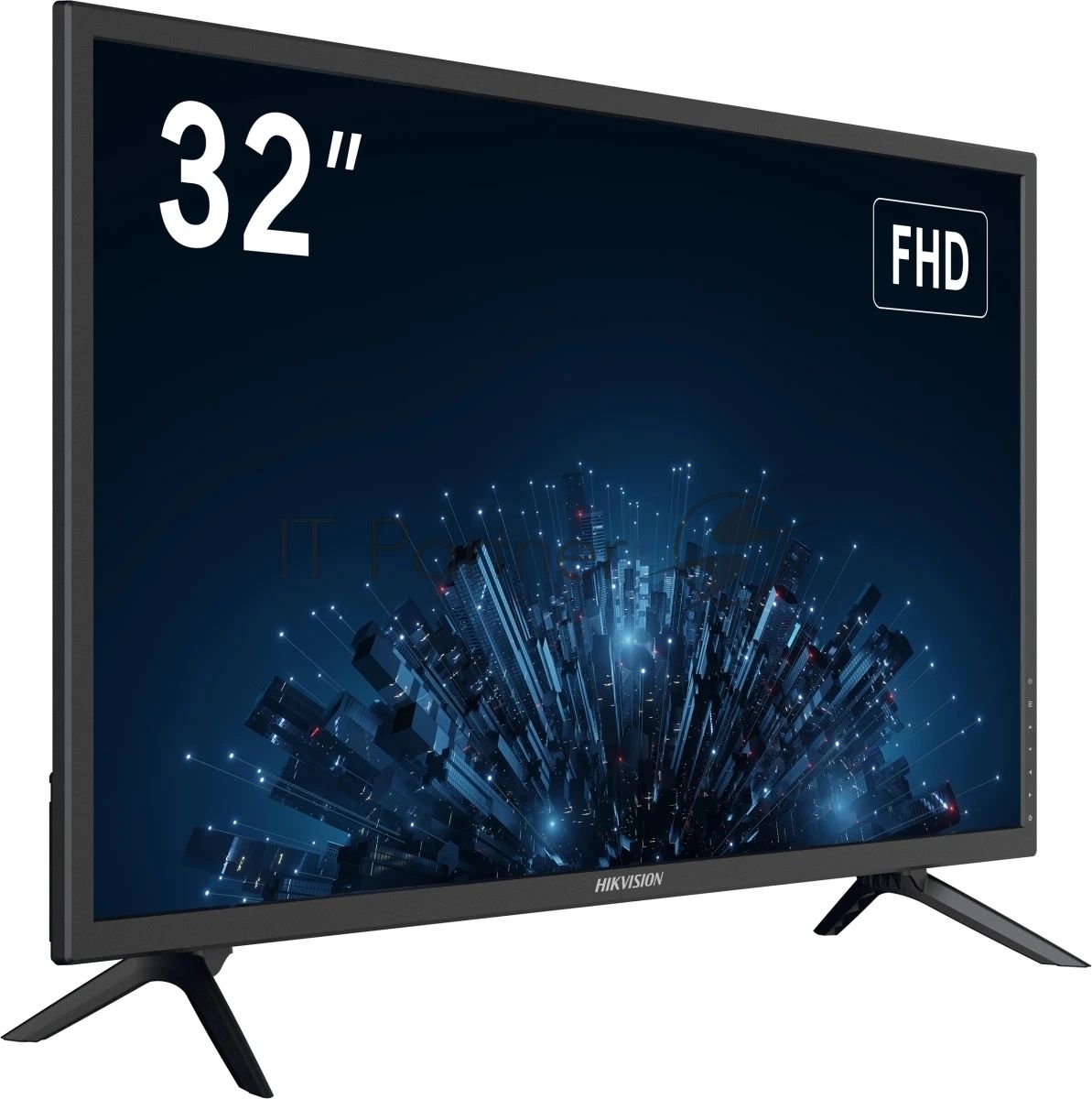 Монитор 32" Hikvision DS-D5032F3-1V0S VA 1920x1080, 75 Гц, 8 мс, 16:9, 300 кд/м², VGA, HDMI 1.4, 3.5 Jack, динамики (2x10 Вт), черный