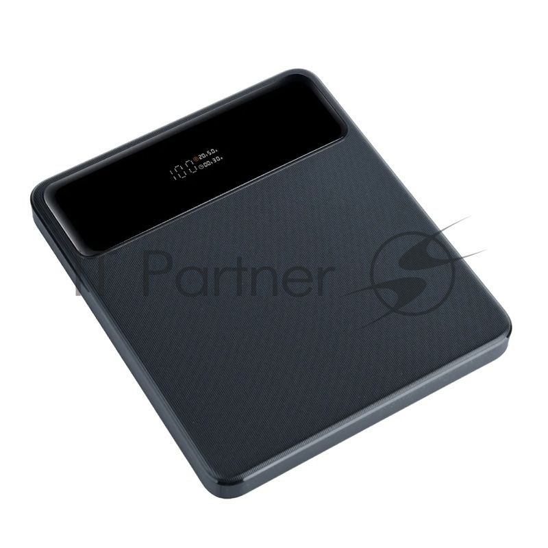 Портативный аккумулятор Perfeo Powerbank LAPTOP 105W 20000 mAh/LED дисплей/PD + QC 3.0/2 Type-C/2USB/Выход: 5A,max105W черный (PF_E1472)