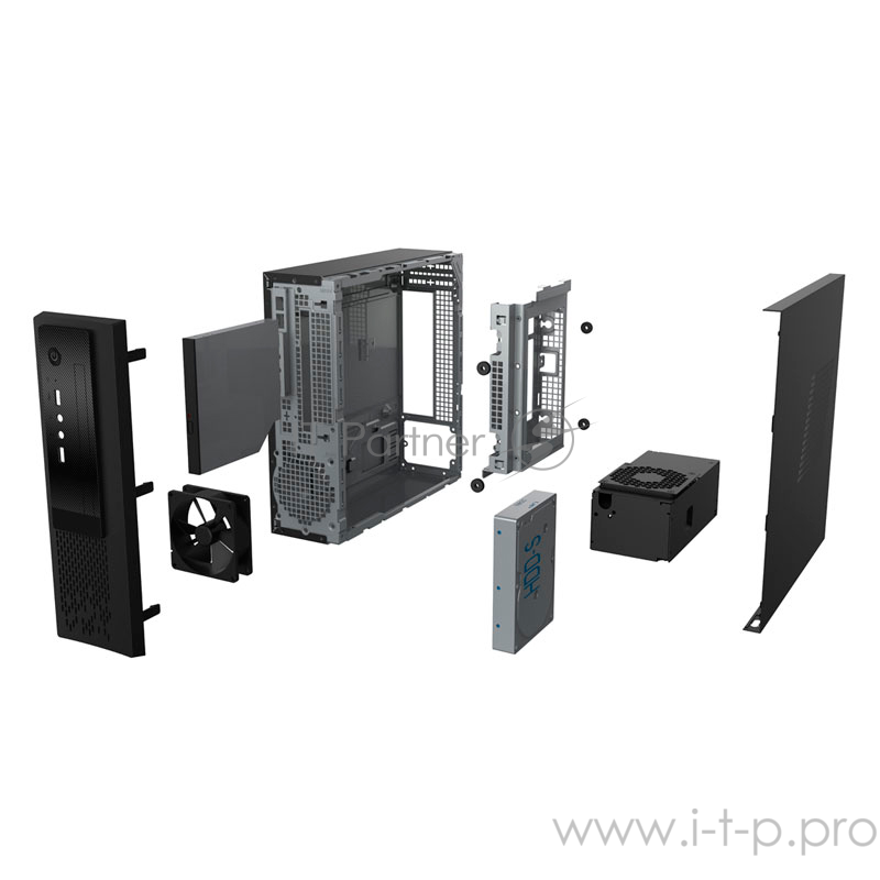 Компьютерный корпус SlimCase InWin PS201BK PM-300TFX U3.0*2+A(HD)+FAN 6125688