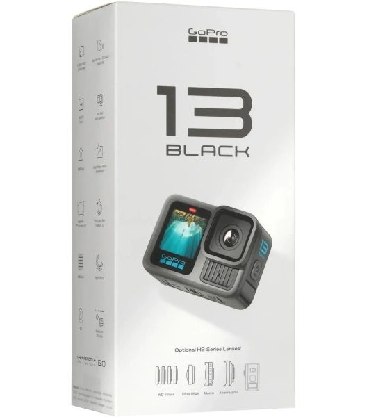 Экшн-камера GoPro HERO 13 1xCMOS 27.6Mpix черный