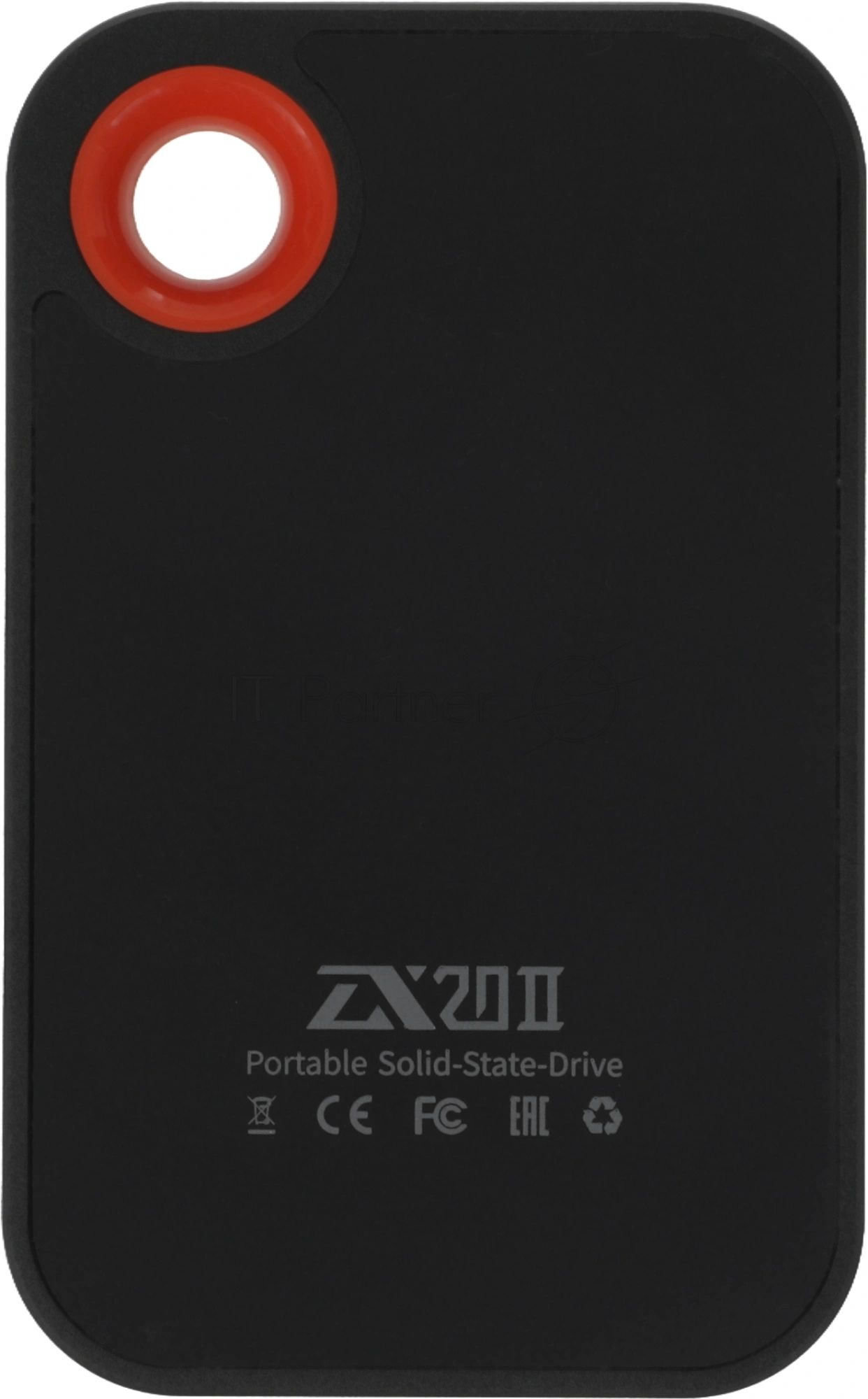 Внешний SSD Netac ZX20 II, 2TB, USB 3.2 Gen 2 Type-C, R/W 2000/1800, черный