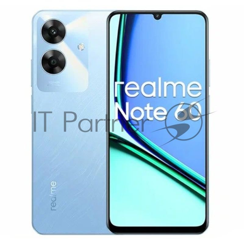 Смартфон Realme Note 60, 6/128Gb, голубой