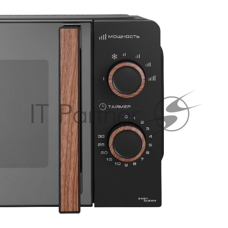 Микроволновая печь Willmark WMO-203MMW матовый серый, 20 л, 700 Вт, переключатели - поворотный механизм