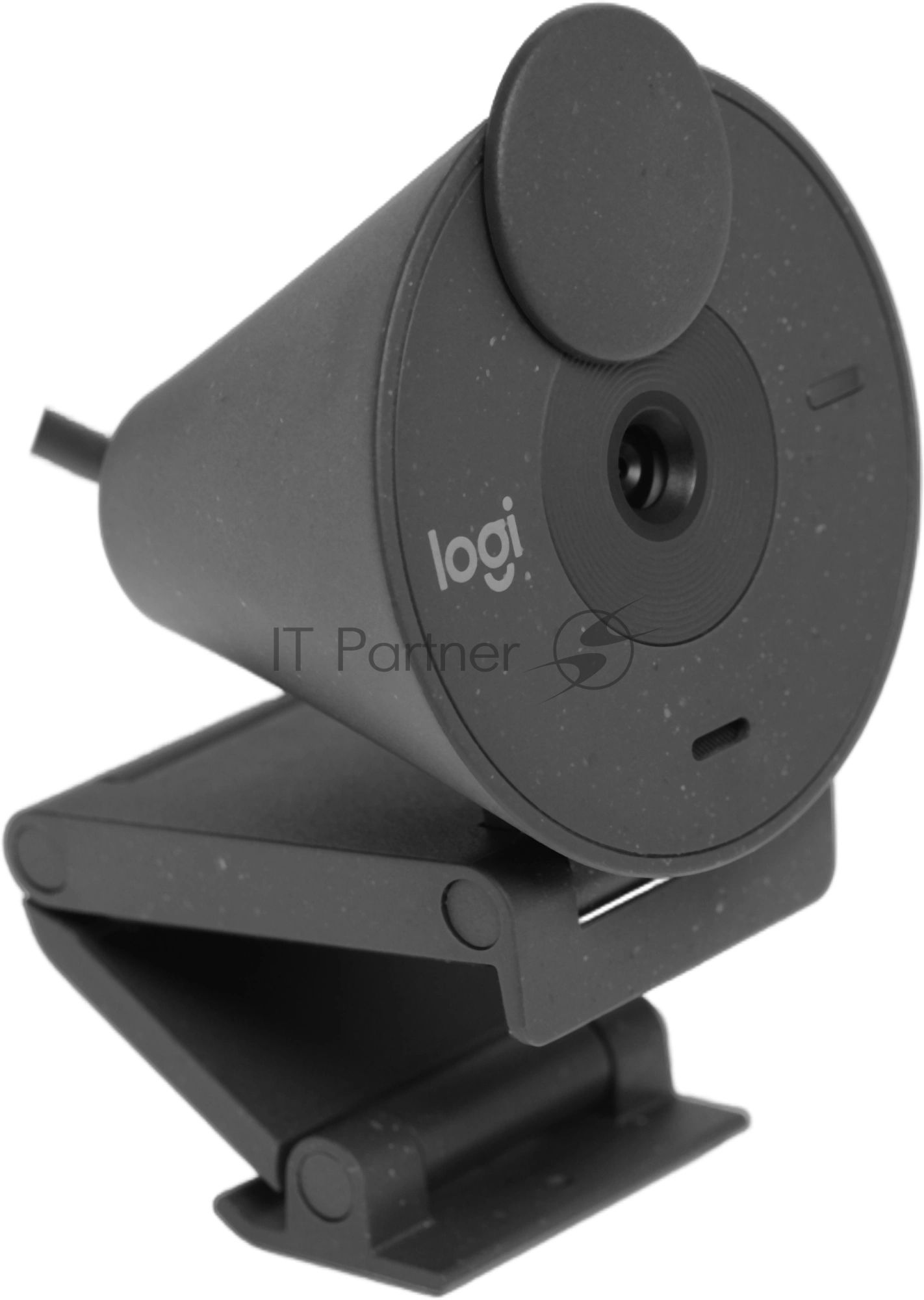 Веб-камера Logitech Brio 300 1920x1080, 30 кадр/с, USB Type-C, микрофон (шумоподавление), автоматическая фокусировка, автоосвещение, универсальное крепление