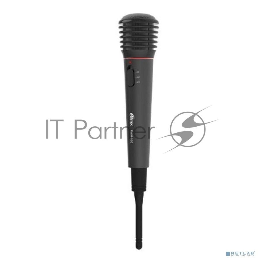 Микрофон Ritmix RWM-100 черный