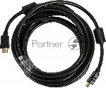 Кабель аудио-видео Ningbo HDMI-5M-MG HDMI (m)/HDMI (m) 5м. феррит.кольца позолоченные контакты черный