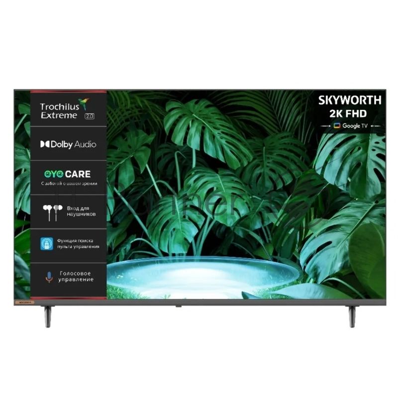 Телевизор Skyworth 32" 32E55G Eye Care черный/черный LED HD 60Hz Smart TV