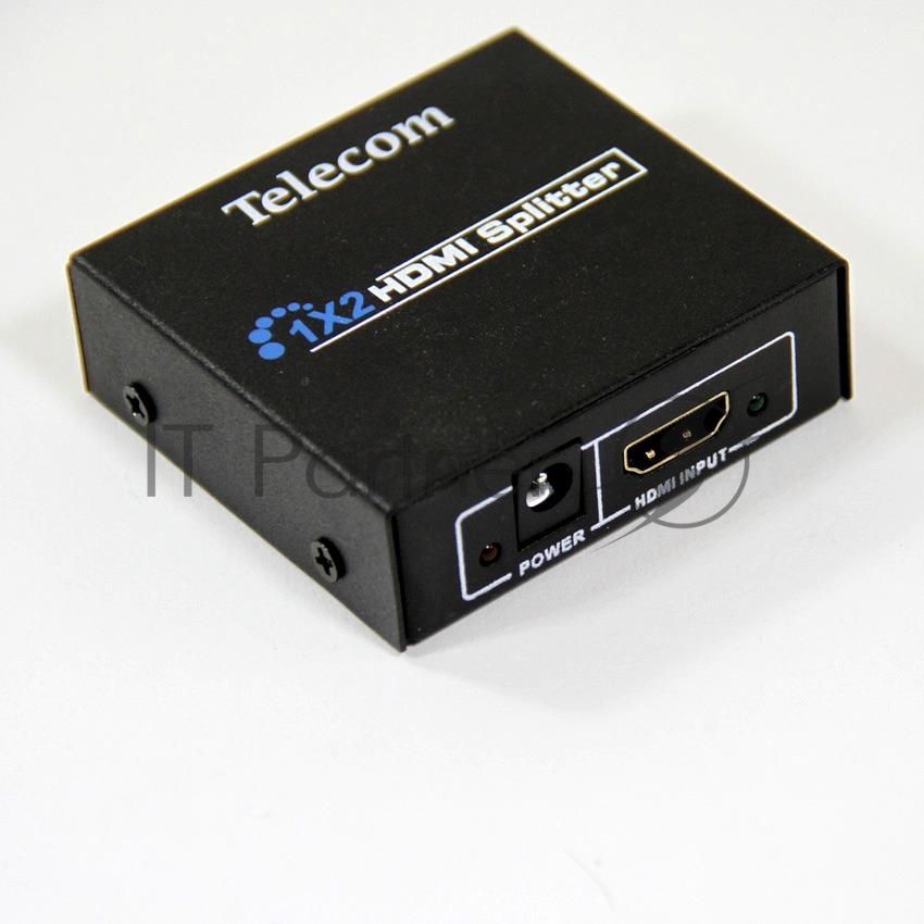 Разветвитель HDMI 1=>2 Telecom TTS5010, каскадируемый, 1.4v+3D
