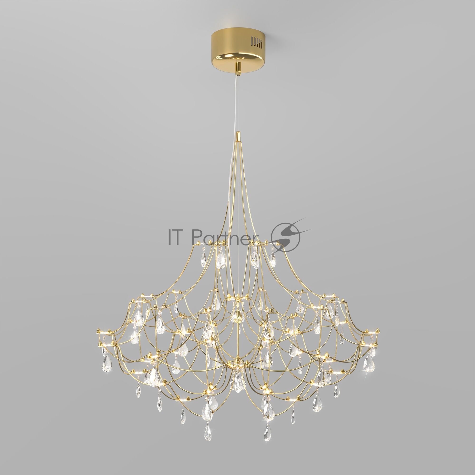 90400 LED / подвесной светильник / латунь