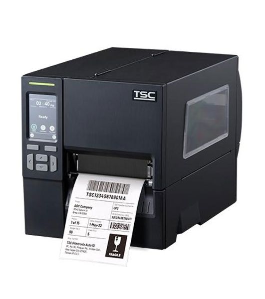 Принтер этикеток TSC MB241T (MB241T-A001-0202) термотрансферная печать и прямая термопечать, 203 dpi, 304.8 мм/сек, Bluetooth, Ethernet, RS-232, USB, Wi-Fi, черный