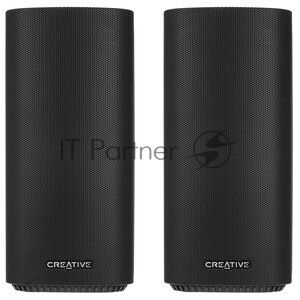 Акустическая система Creative T100 2.0 черный 40Вт BT