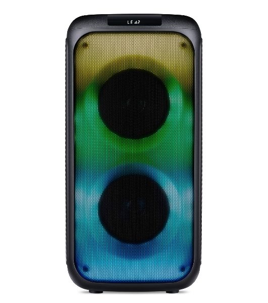 Минисистема Hyundai H-MC1231 черный 40Вт FM USB BT micro SD