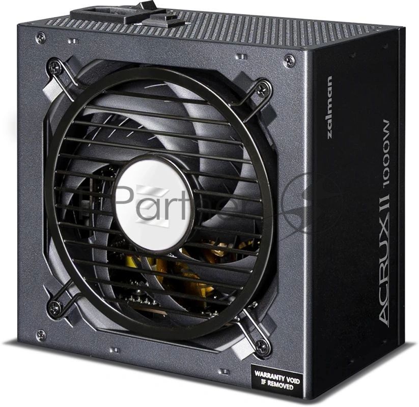 Блок питания Zalman ZM1000-ARX2 1000W, 1000Вт, 80+ Platinum, 120мм, модульный, черный