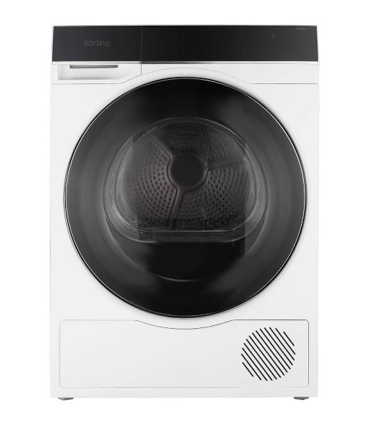 Сушильная машина Korting KD 69IHP10 белый, 10 кг, сушка - конденсационная, программ - 12, 59.5 x 85 x 62.7 см