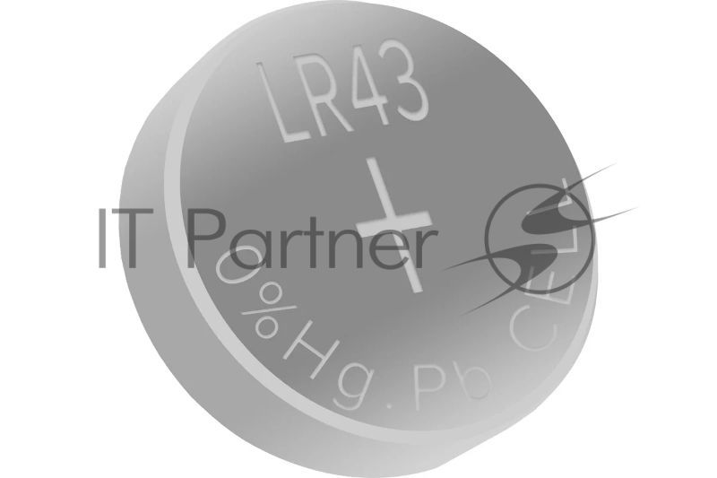 Элемент питания алкалиновый "таблетка" LR43/AG12 BL-10 ФАZА 5002791, 1.5 В