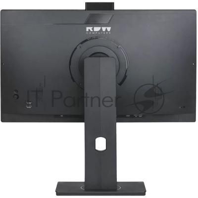 Монитор 23.8" RDW 2402K IPS 1920x1080, 240 Гц, 5 мс, 16:9, 400 кд/м², 1xHDMI, 1xDP, 1xVGA, веб-камера 3 МП, динамики, черный