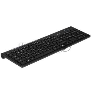 Клавиатура Genius Slimstar 7250BT гибридная, Bluetooth, радиоканал, сосновое дерево/чёрный