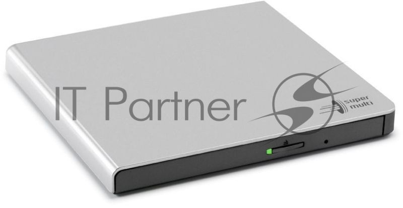 Оптический привод DVD-RW LG GP57ES40 серебристый USB внешний