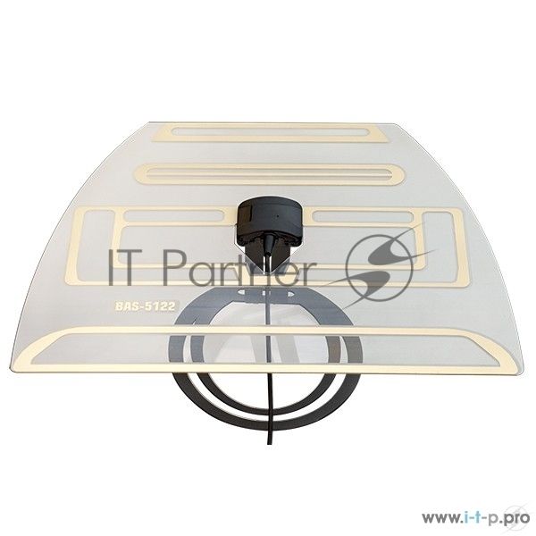 ТВ антенна Perfeo   "KITE", активная, встр. усилитель, питание от ресивера 5V, DVB-T2