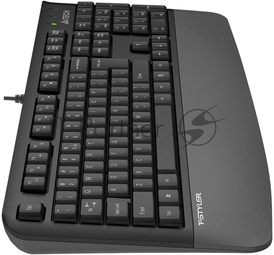Клавиатура A4Tech Fstyler FK20 проводная, USB Type-A, серый