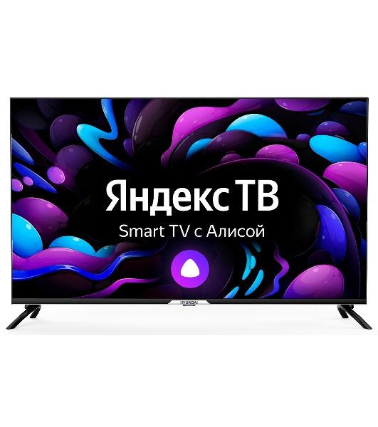 Телевизор Hyundai 43" H-LED43BU7003 черный LED UHD 60Hz Smart TV