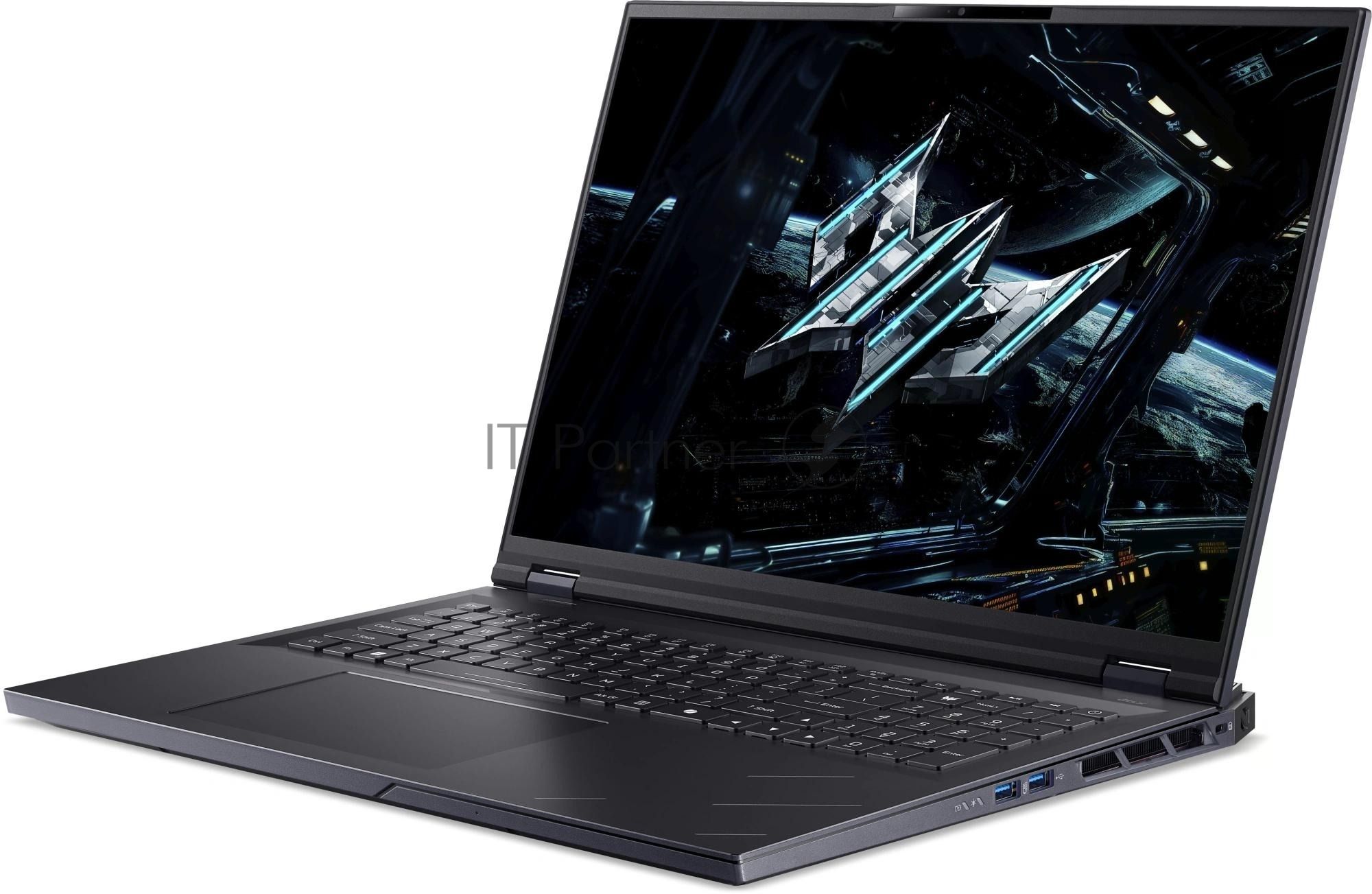 Ноутбук Acer Predator Helios 18 AI/18"/miniLED/Intel Core Ultra 9 275HX/32Gb/1Tb/SSD/NVIDIA GeForce RTX 5080 16Gb/Без ОС/черный/3.5kg