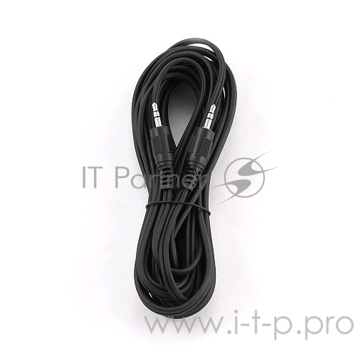 Кабель аудио Gembird Jack3.5/Jack3.5, 5.0м