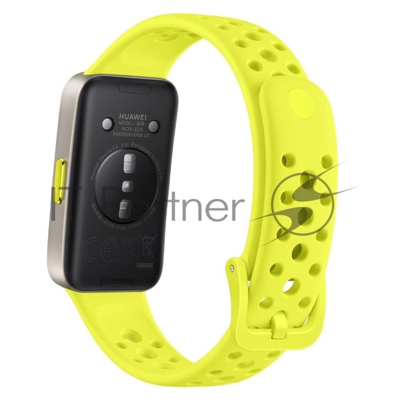 Фитнес-браслет Huawei Band 10 Aluminium NRA-B29 серебристый / зеленый